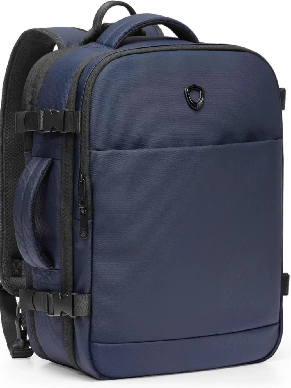 Expandable 27L Backpack for Travel, Work, Office, Camping & Fishing - Blue
